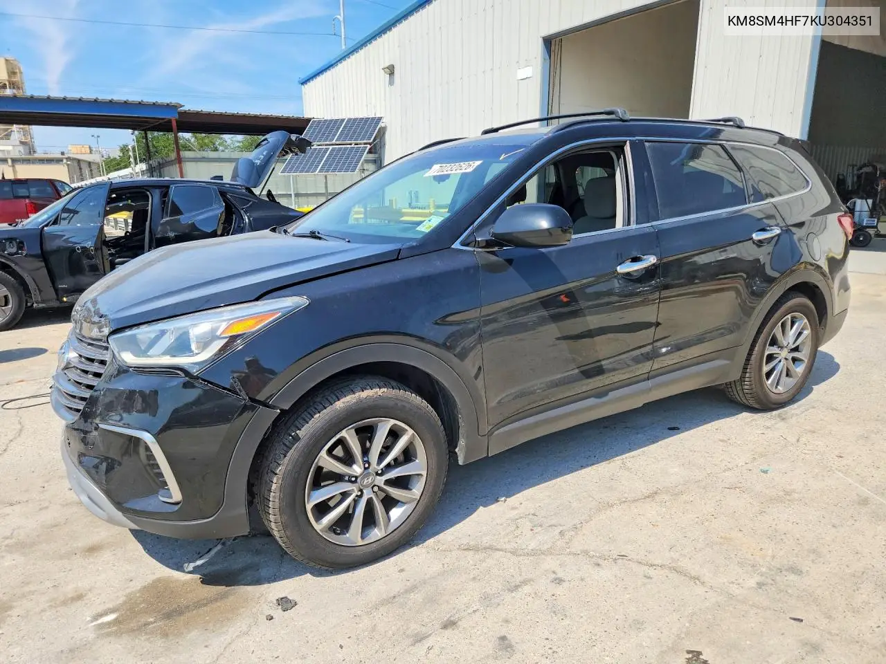 HYUNDAI SANTA FE 2019, VIN KM8SM4HF7KU304351