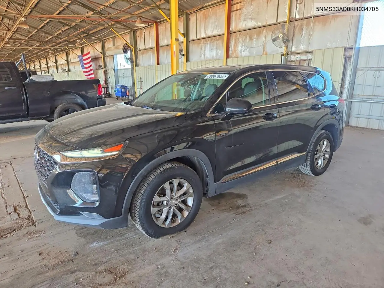 HYUNDAI SANTA FE 2019, VIN 5NMS33AD0KH034705
