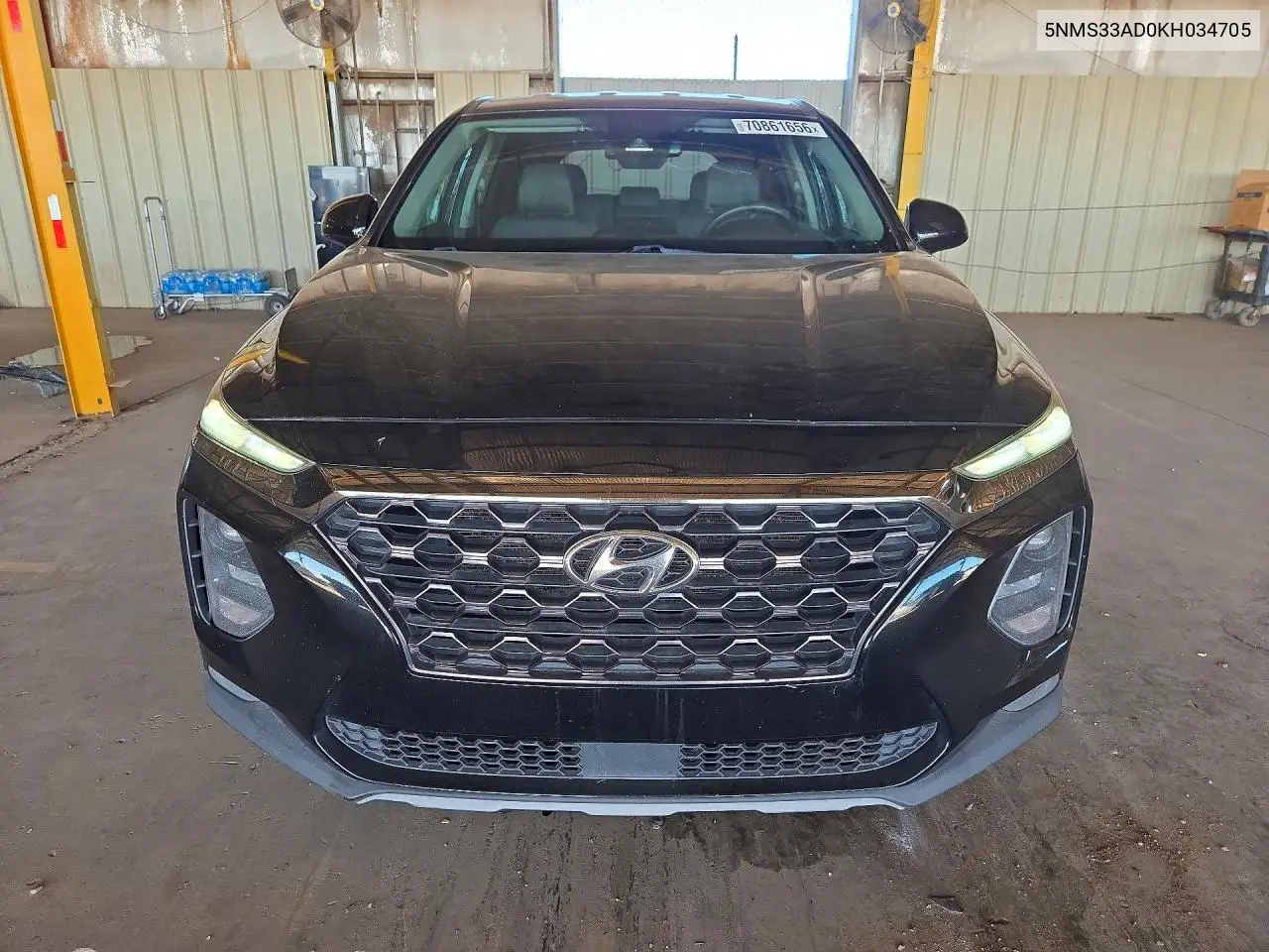 2019 HYUNDAI SANTA FE VIN 5NMS33AD0KH034705 — фото 5