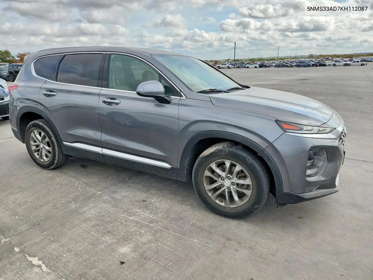 2019 HYUNDAI SANTA FE VIN 5NMS33AD7KH112087 — фото 4