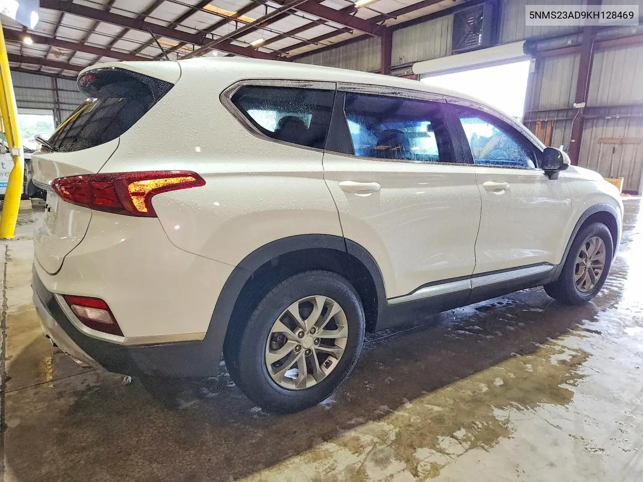 2019 HYUNDAI SANTA FE VIN 5NMS23AD9KH128469 — фото 3