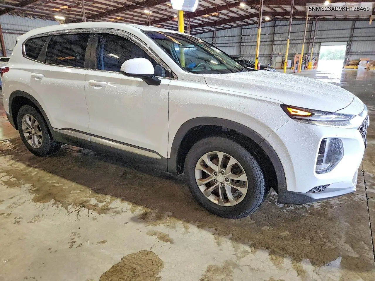2019 HYUNDAI SANTA FE VIN 5NMS23AD9KH128469 — фото 4