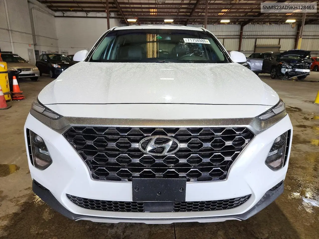 2019 HYUNDAI SANTA FE VIN 5NMS23AD9KH128469 — фото 5