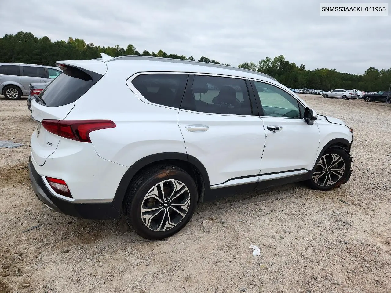 2019 HYUNDAI SANTA FE VIN 5NMS53AA6KH041965 — фото 3