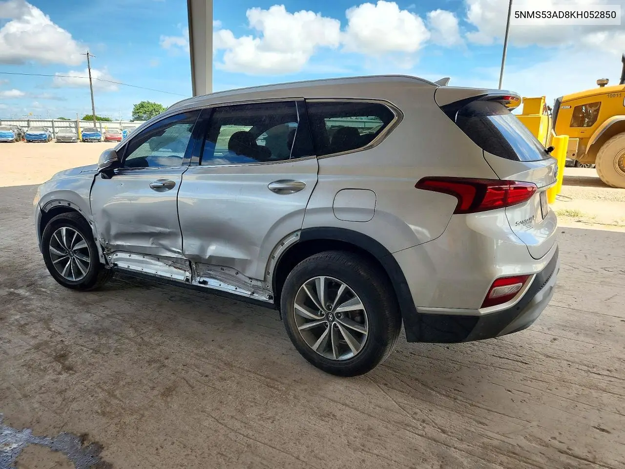 2019 HYUNDAI SANTA FE VIN 5NMS53AD8KH052850 — фото 2