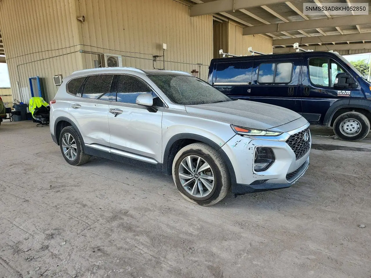 2019 HYUNDAI SANTA FE VIN 5NMS53AD8KH052850 — фото 4