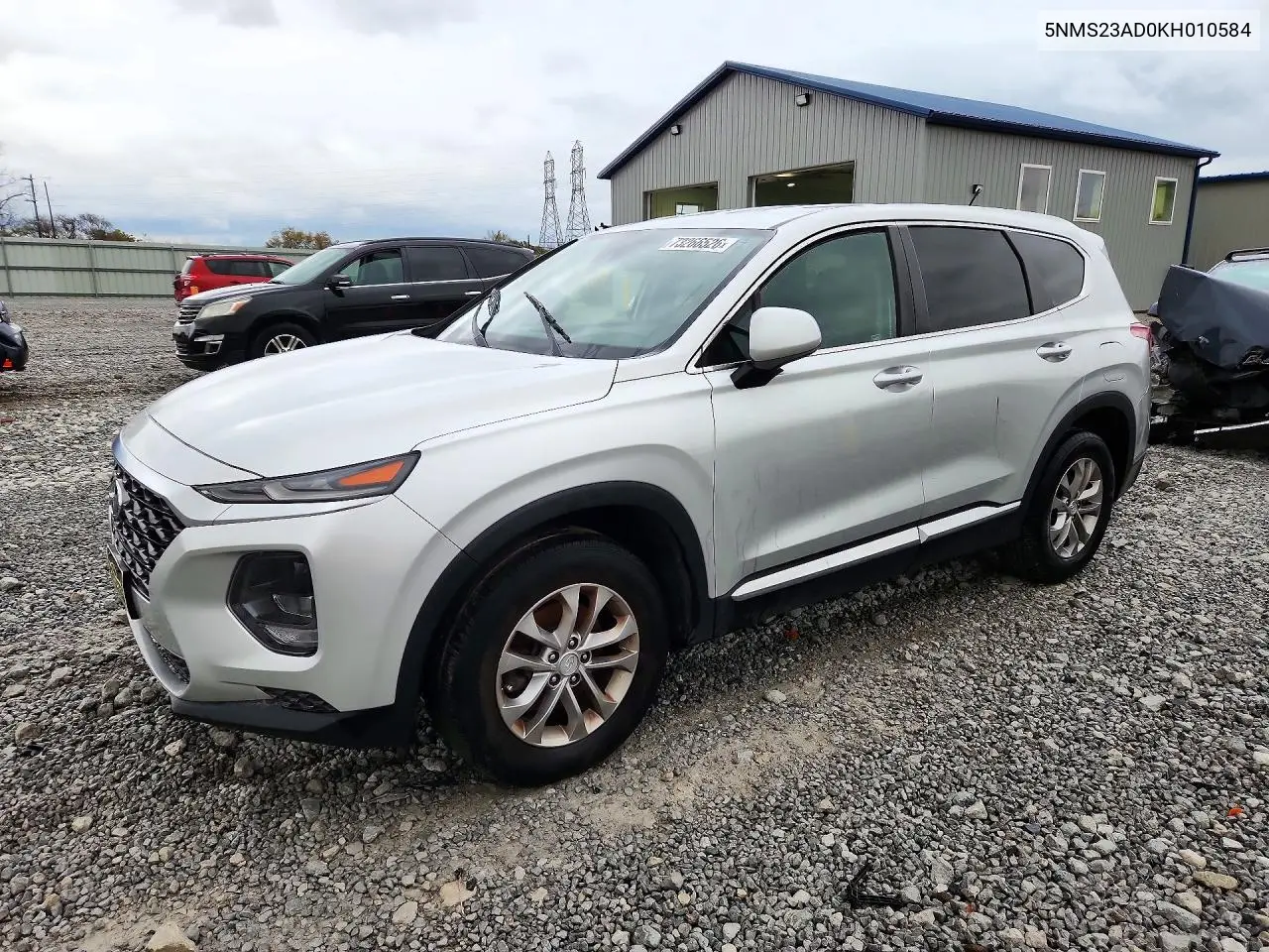 HYUNDAI SANTA FE 2019, VIN 5NMS23AD0KH010584