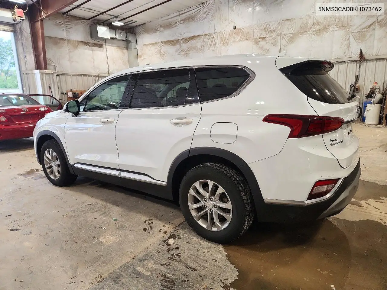 2019 HYUNDAI SANTA FE VIN 5NMS3CAD8KH073462 — фото 2