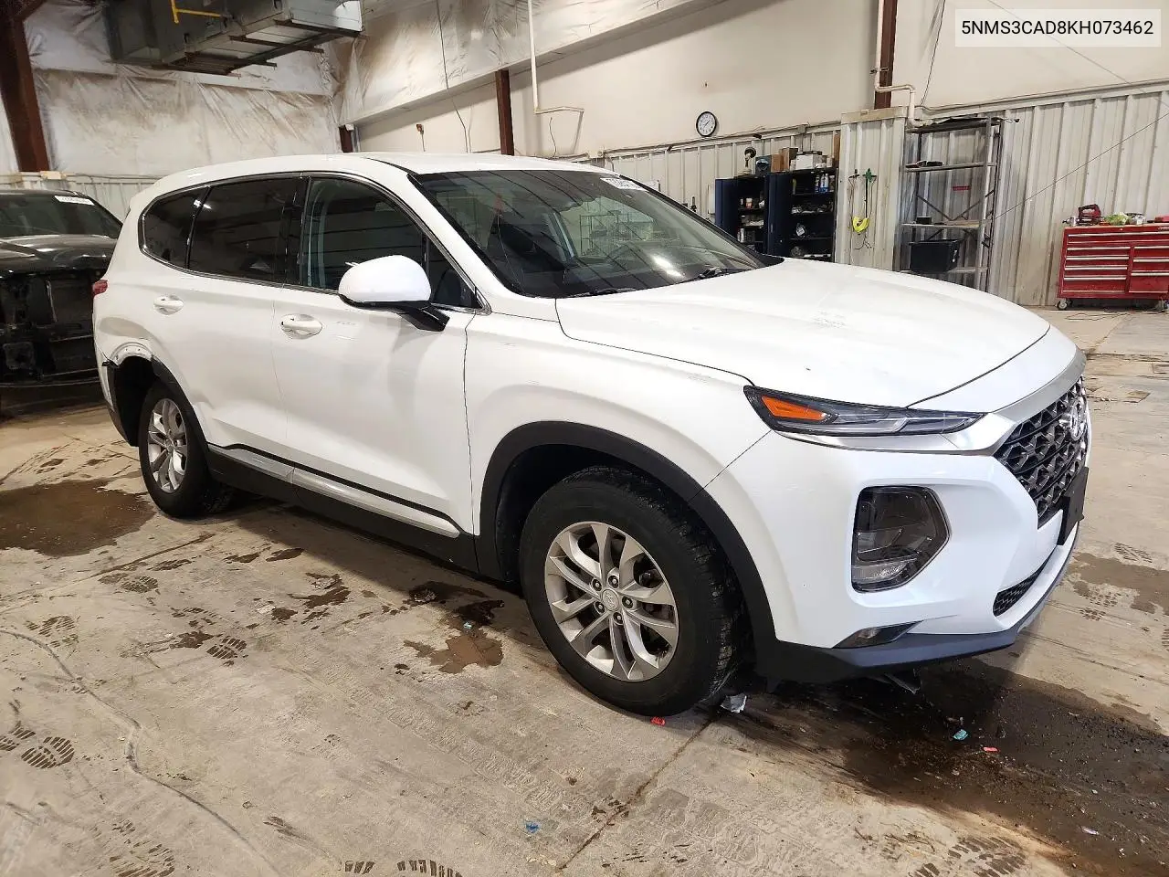 2019 HYUNDAI SANTA FE VIN 5NMS3CAD8KH073462 — фото 4