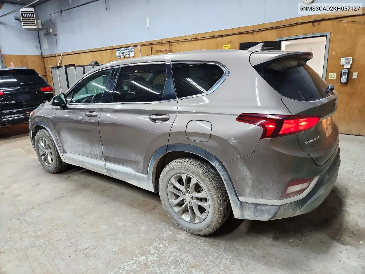 2019 HYUNDAI SANTA FE VIN 5NMS3CAD2KH057127 — фото 2