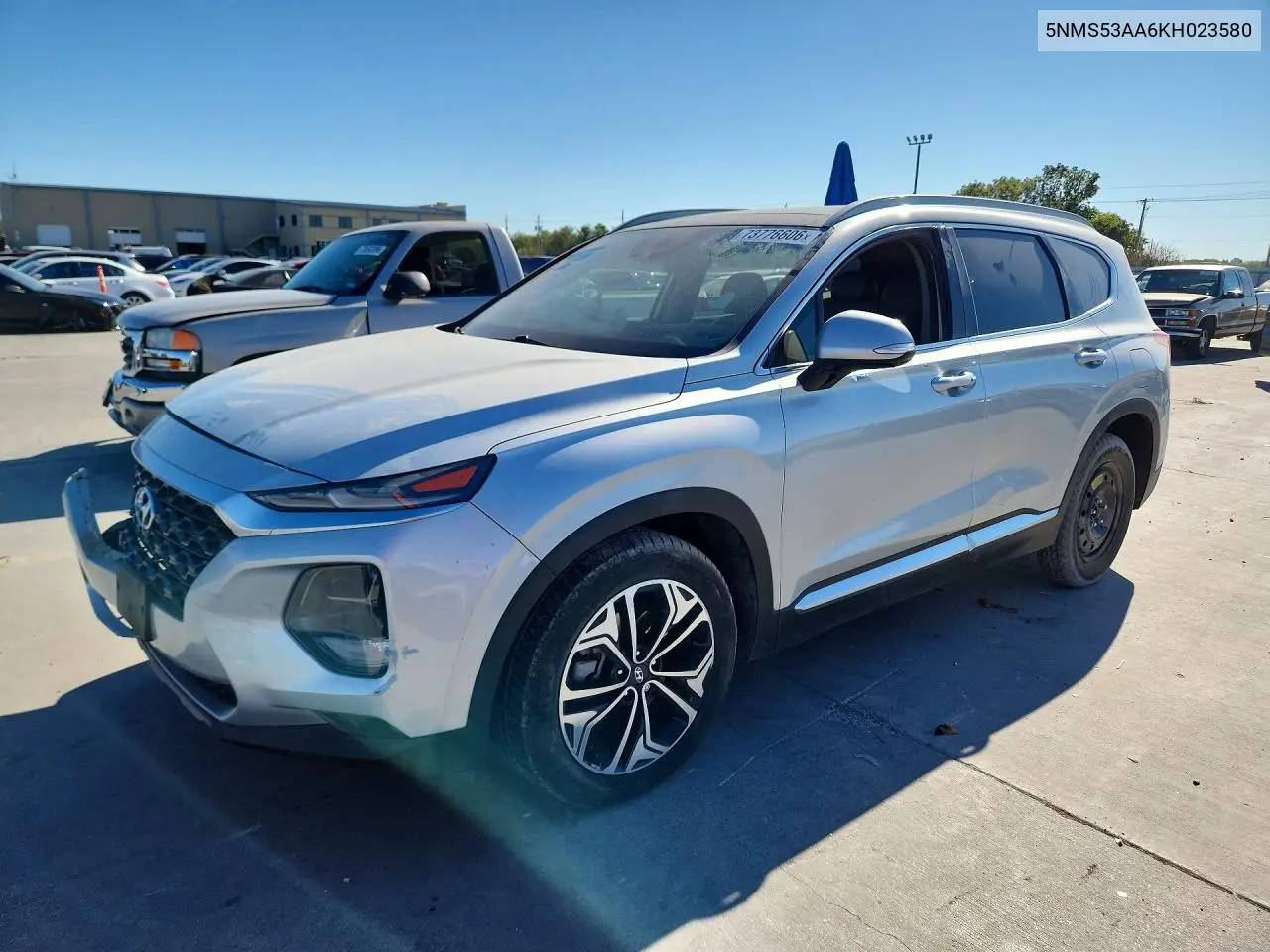 HYUNDAI SANTA FE 2019, VIN 5NMS53AA6KH023580