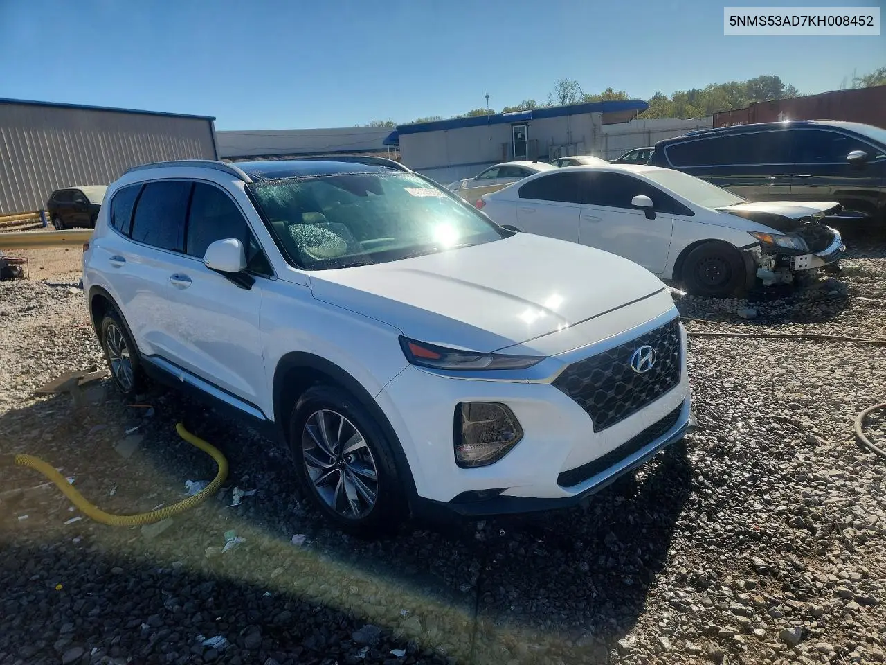 2019 HYUNDAI SANTA FE VIN 5NMS53AD7KH008452 — фото 4