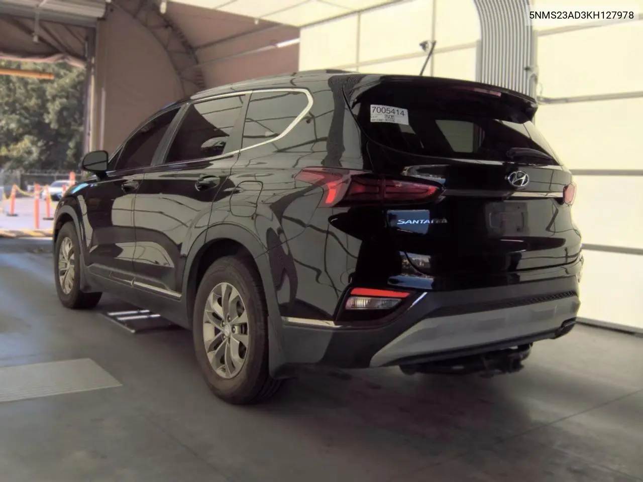 2019 HYUNDAI SANTA FE VIN 5NMS23AD3KH127978 — фото 3