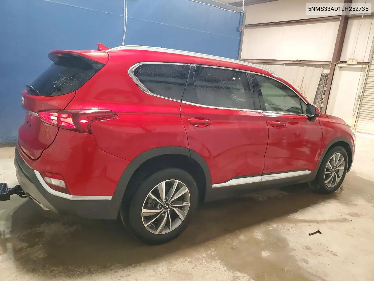 2020 HYUNDAI SANTA FE VIN 5NMS33AD1LH252735 — фото 3