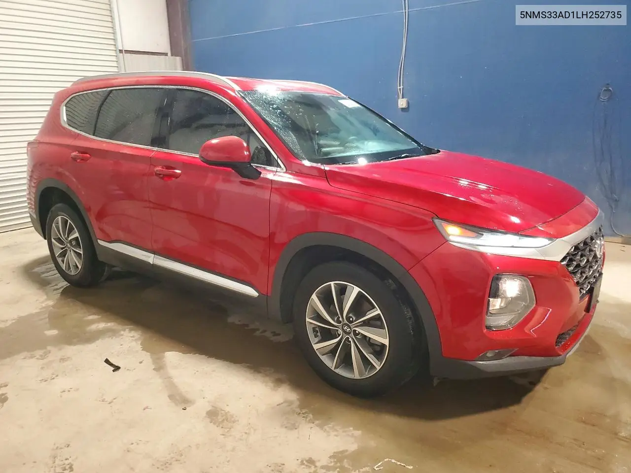 2020 HYUNDAI SANTA FE VIN 5NMS33AD1LH252735 — фото 4