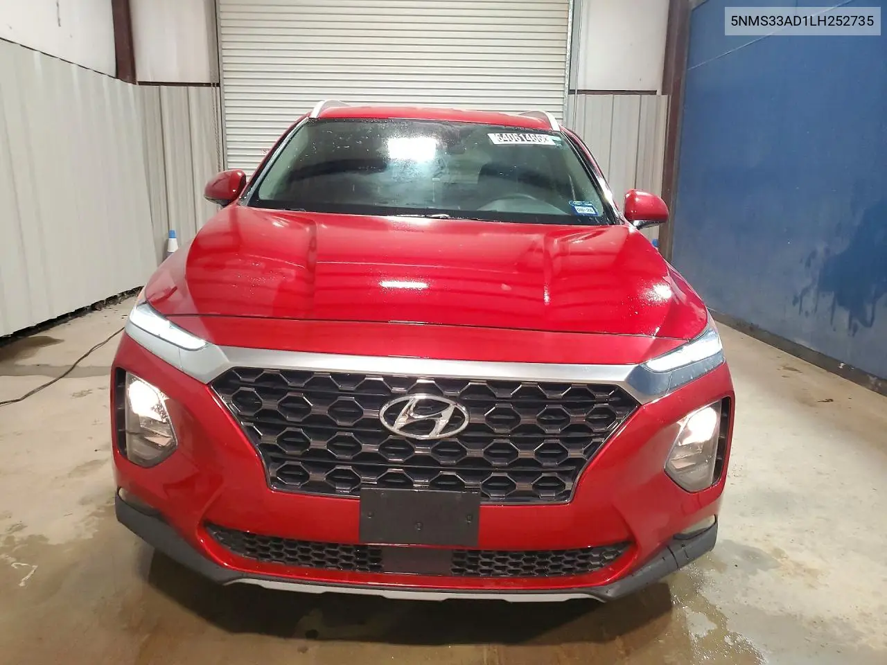 2020 HYUNDAI SANTA FE VIN 5NMS33AD1LH252735 — фото 5