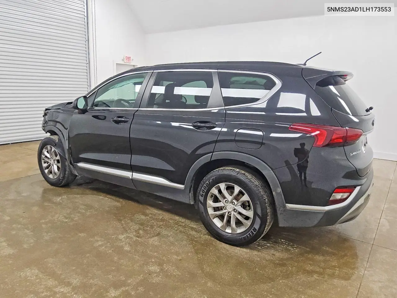 2020 HYUNDAI SANTA FE VIN 5NMS23AD1LH173553 — фото 2
