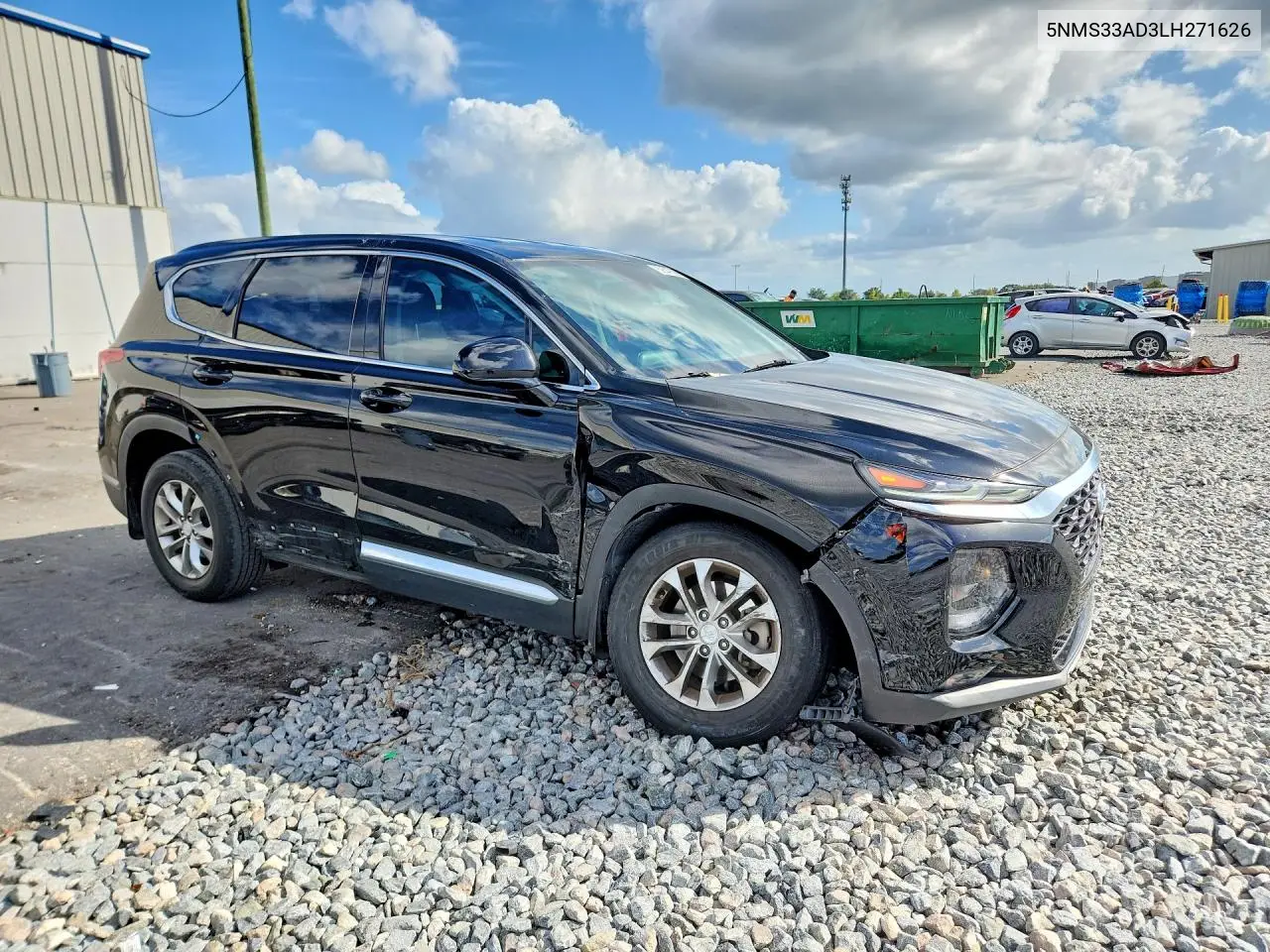 2020 HYUNDAI SANTA FE VIN 5NMS33AD3LH271626 — фото 4