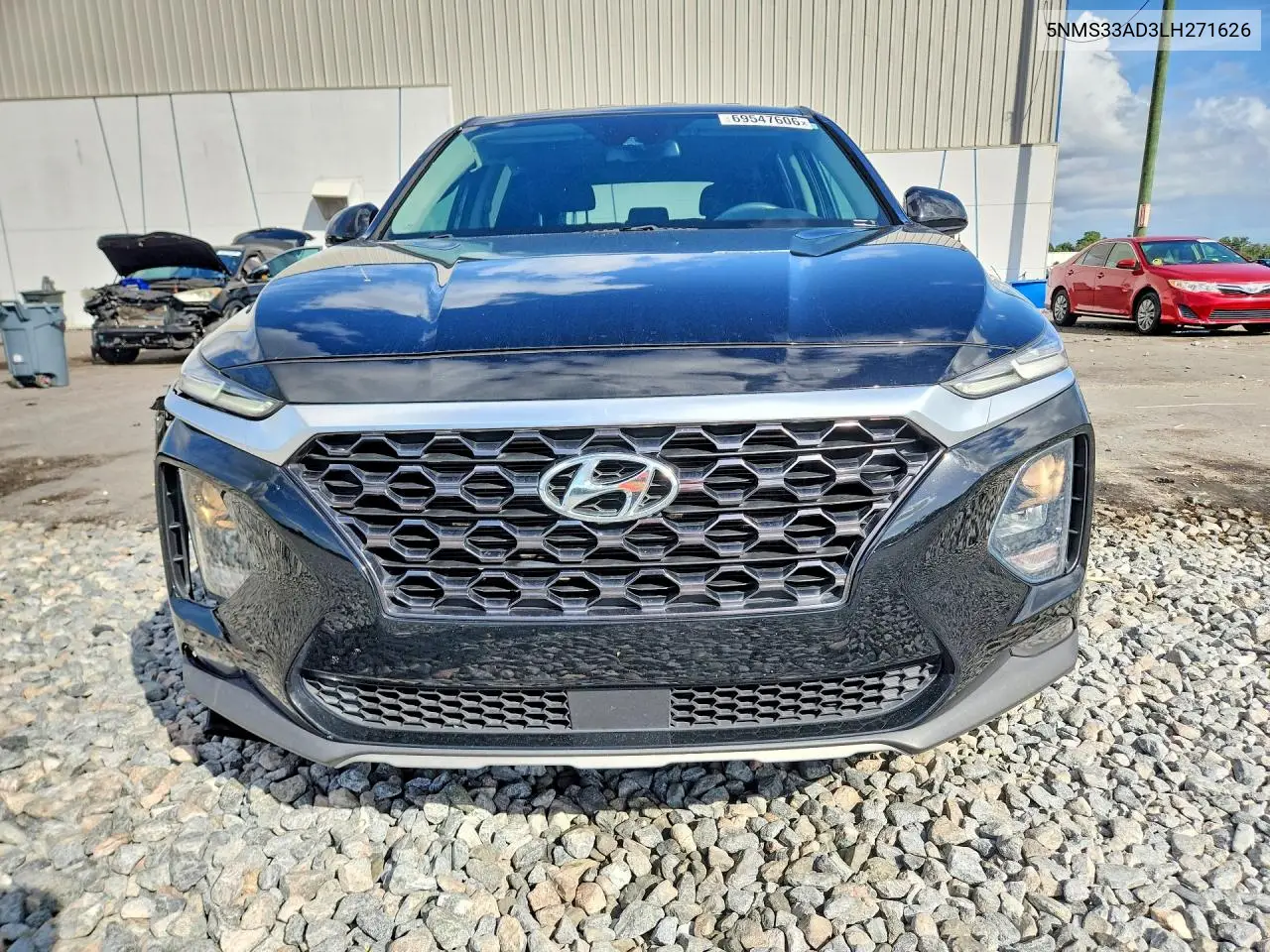 2020 HYUNDAI SANTA FE VIN 5NMS33AD3LH271626 — фото 5