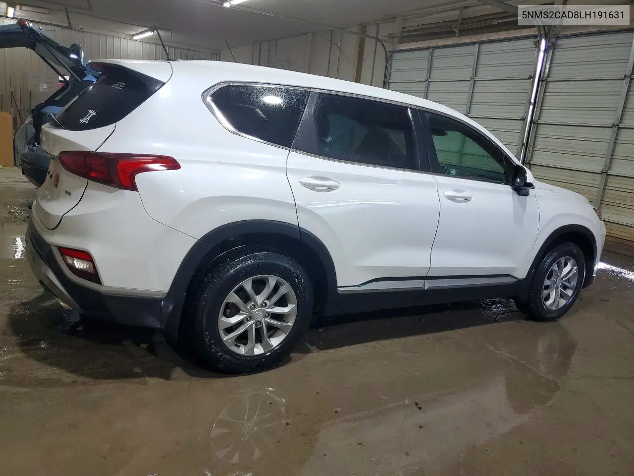 2020 HYUNDAI SANTA FE VIN 5NMS2CAD8LH191631 — фото 3