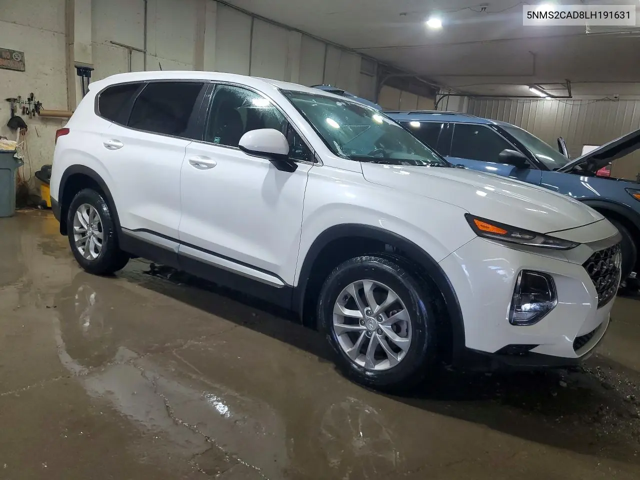 2020 HYUNDAI SANTA FE VIN 5NMS2CAD8LH191631 — фото 4
