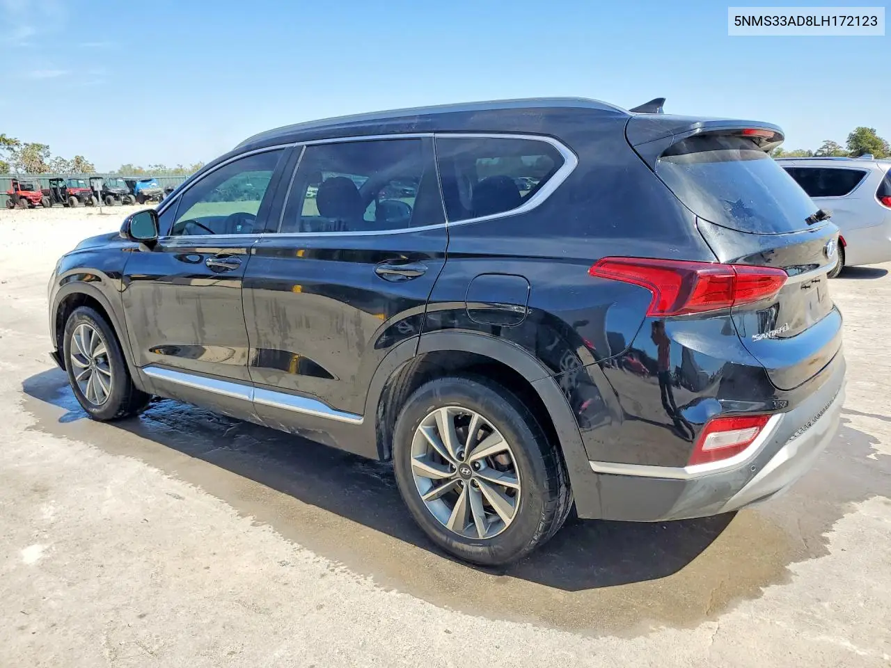 2020 HYUNDAI SANTA FE VIN 5NMS33AD8LH172123 — фото 2