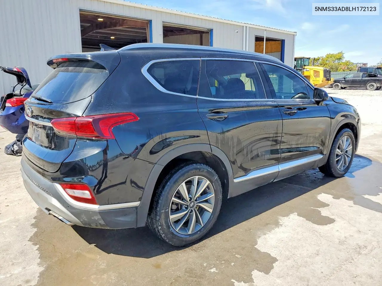 2020 HYUNDAI SANTA FE VIN 5NMS33AD8LH172123 — фото 3