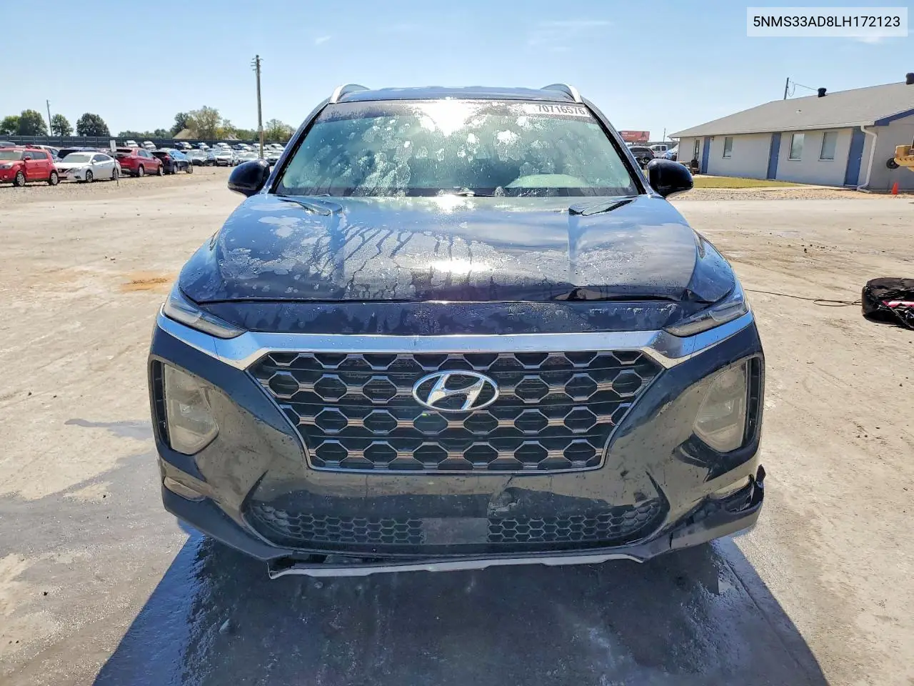 2020 HYUNDAI SANTA FE VIN 5NMS33AD8LH172123 — фото 5