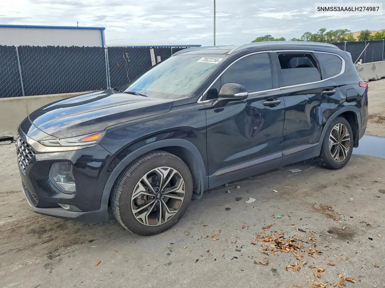 HYUNDAI SANTA FE 2020, VIN 5NMS53AA6LH274987