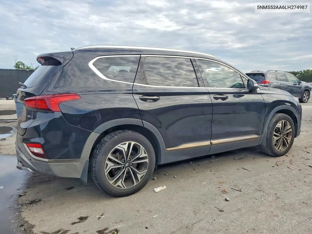 2020 HYUNDAI SANTA FE VIN 5NMS53AA6LH274987 — фото 3