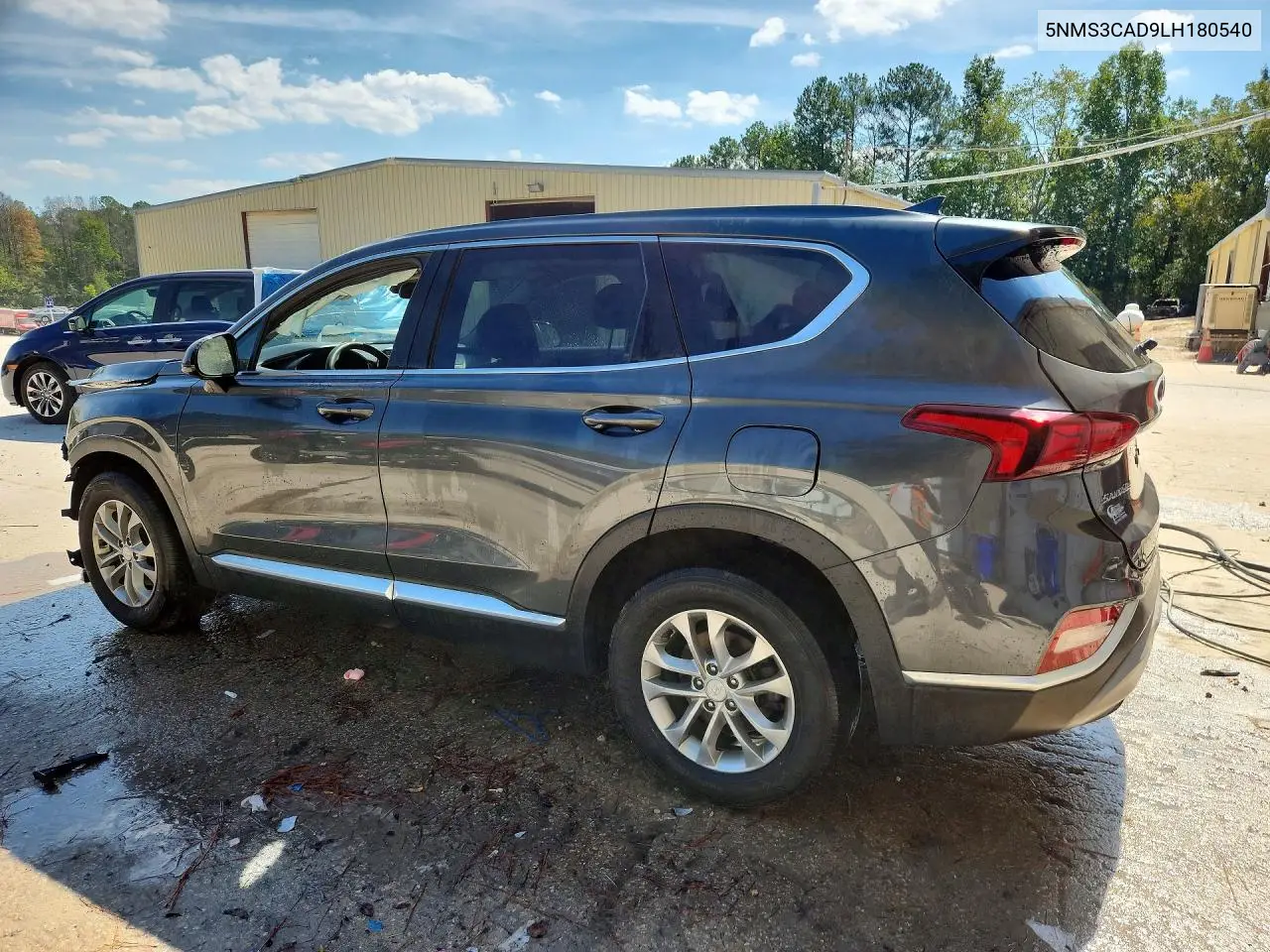 2020 HYUNDAI SANTA FE VIN 5NMS3CAD9LH180540 — фото 2