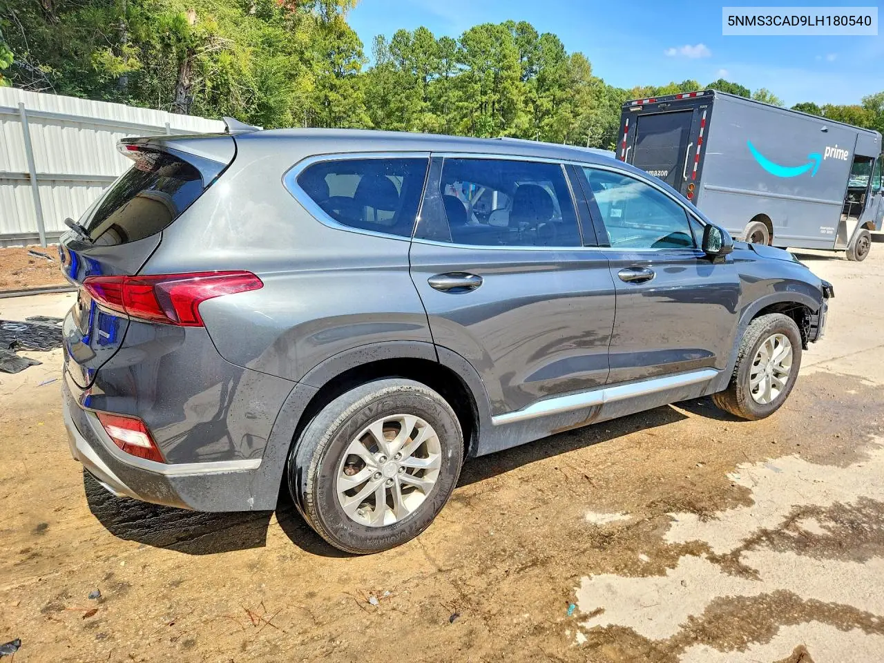 2020 HYUNDAI SANTA FE VIN 5NMS3CAD9LH180540 — фото 3