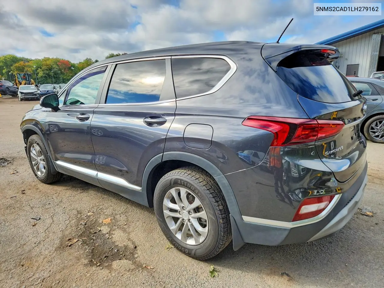 2020 HYUNDAI SANTA FE VIN 5NMS2CAD1LH279162 — фото 2