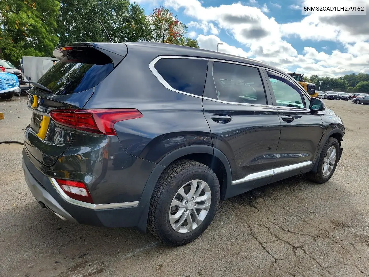 2020 HYUNDAI SANTA FE VIN 5NMS2CAD1LH279162 — фото 3
