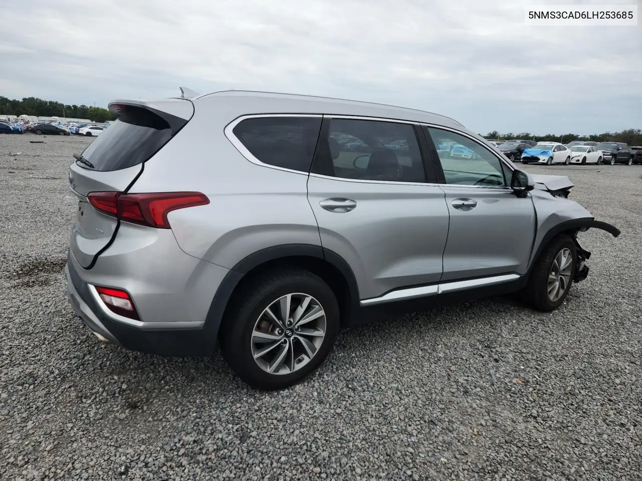 HYUNDAI SANTA FE 2020, VIN 5NMS3CAD6LH253685