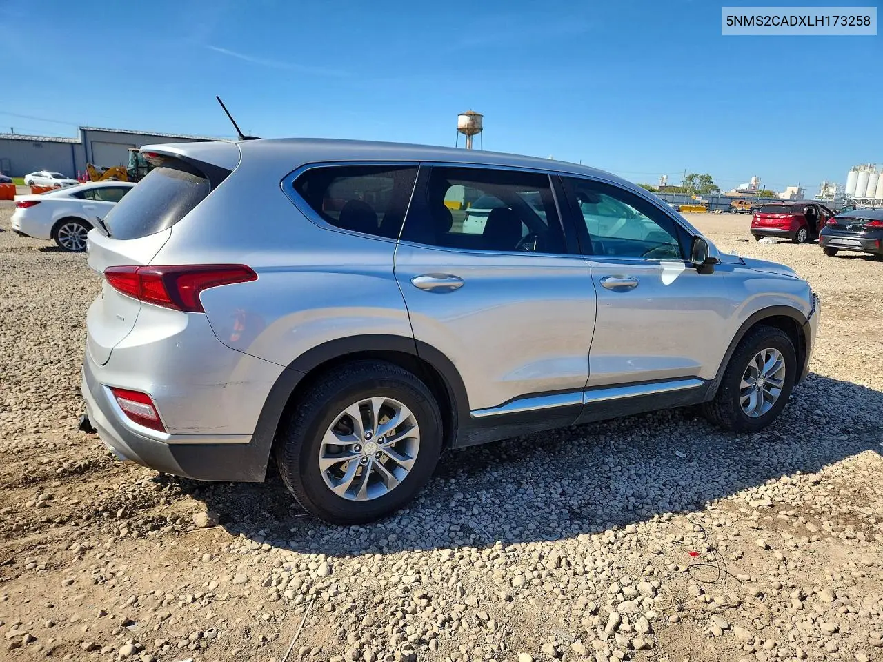 2020 HYUNDAI SANTA FE VIN 5NMS2CADXLH173258 — фото 3