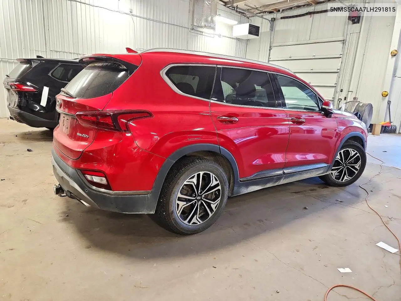 2020 HYUNDAI SANTA FE VIN 5NMS5CAA7LH291815 — фото 3