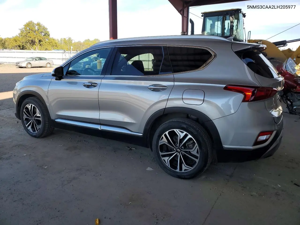2020 HYUNDAI SANTA FE VIN 5NMS3CAA2LH205977 — фото 2