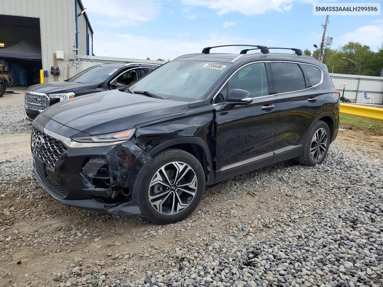 HYUNDAI SANTA FE 2020, VIN 5NMS53AA6LH299596