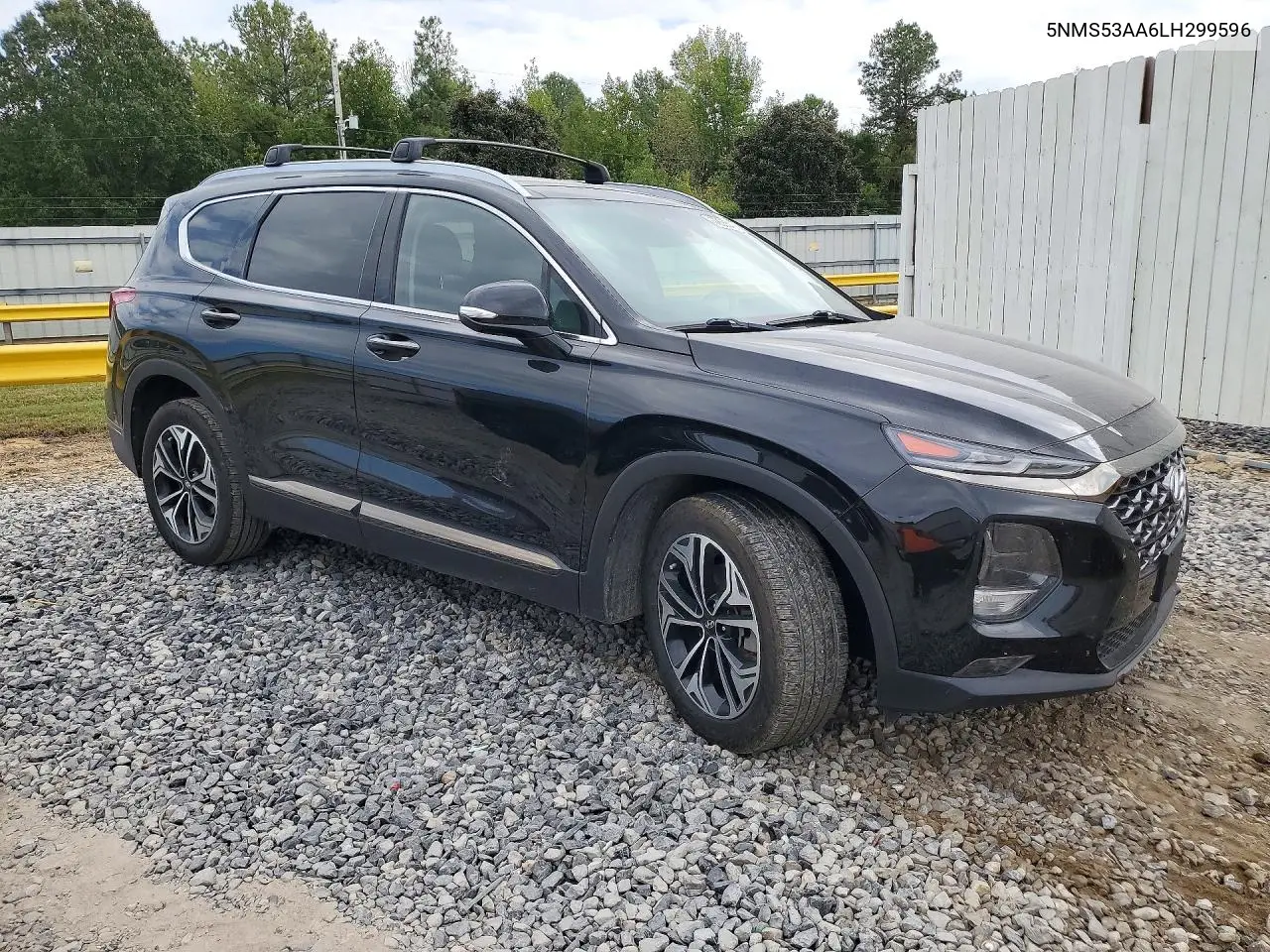 2020 HYUNDAI SANTA FE VIN 5NMS53AA6LH299596 — фото 4