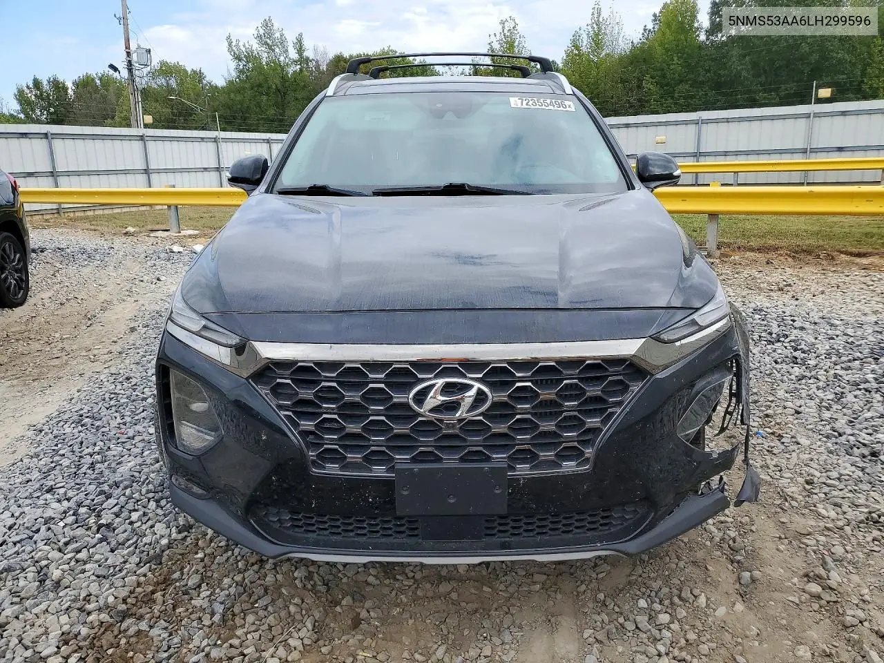 2020 HYUNDAI SANTA FE VIN 5NMS53AA6LH299596 — фото 5