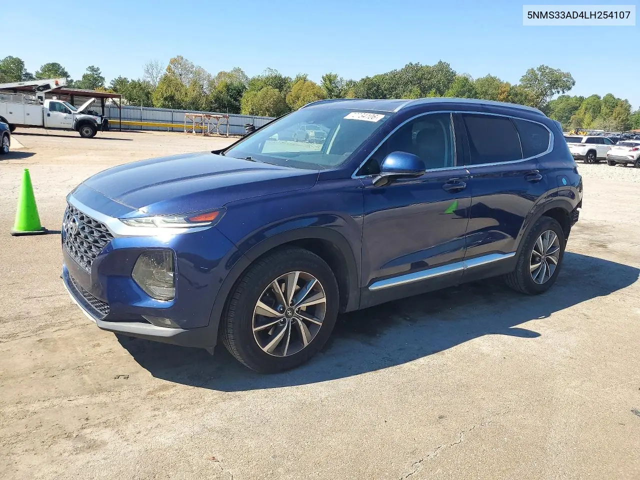 HYUNDAI SANTA FE 2020, VIN 5NMS33AD4LH254107