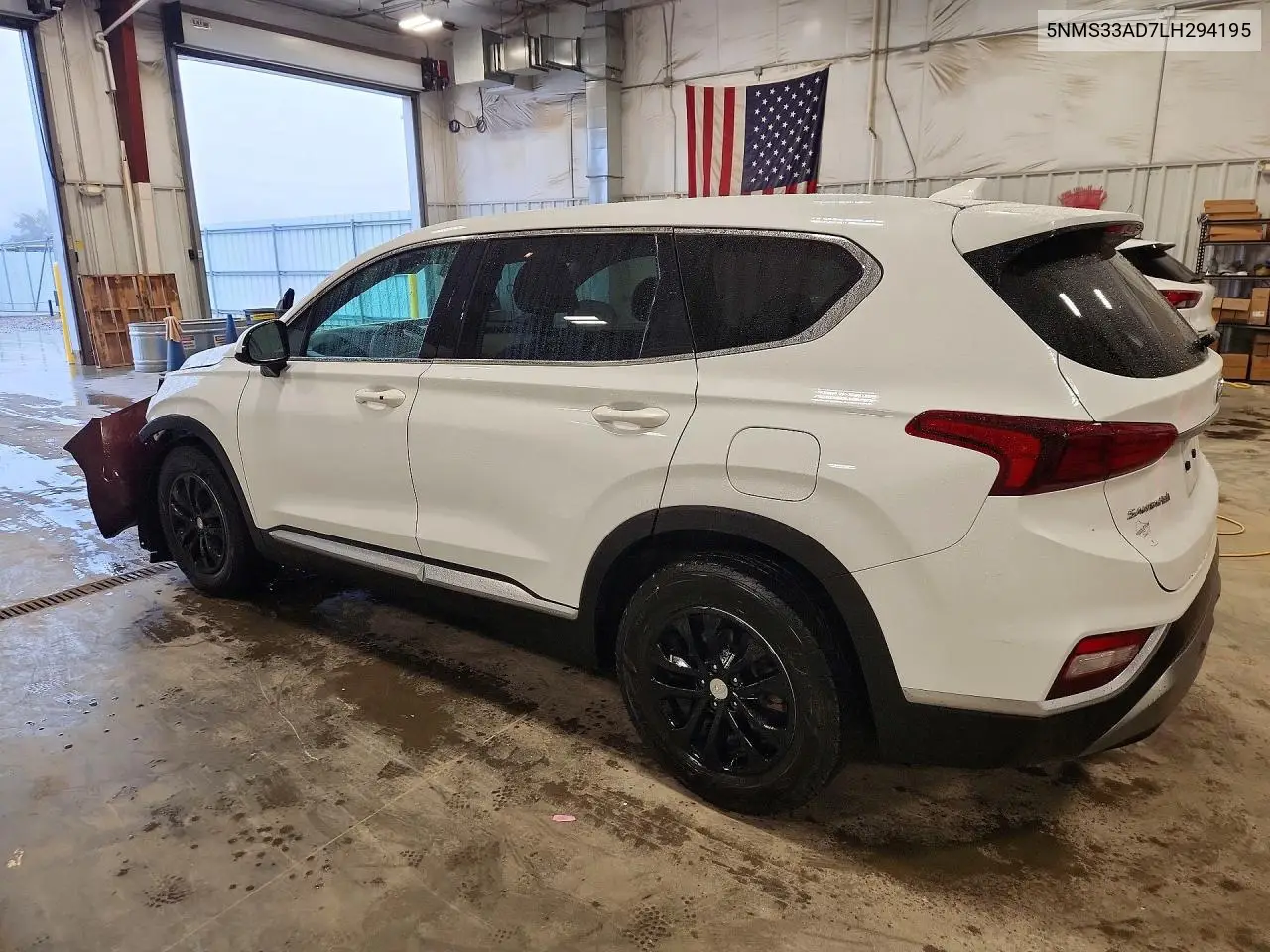 2020 HYUNDAI SANTA FE VIN 5NMS33AD7LH294195 — фото 2