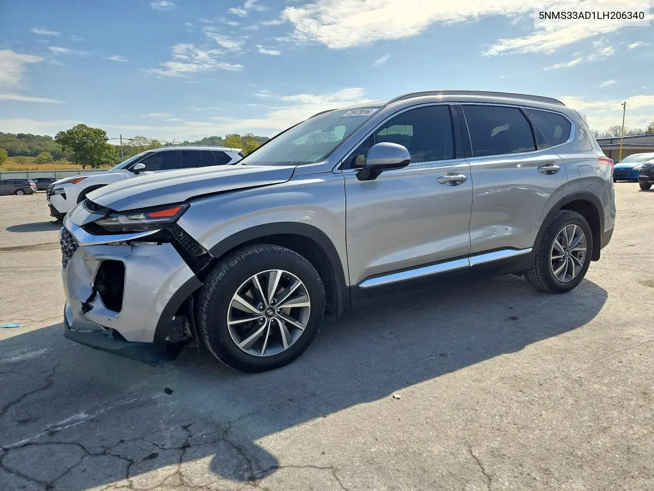 HYUNDAI SANTA FE 2020, VIN 5NMS33AD1LH206340