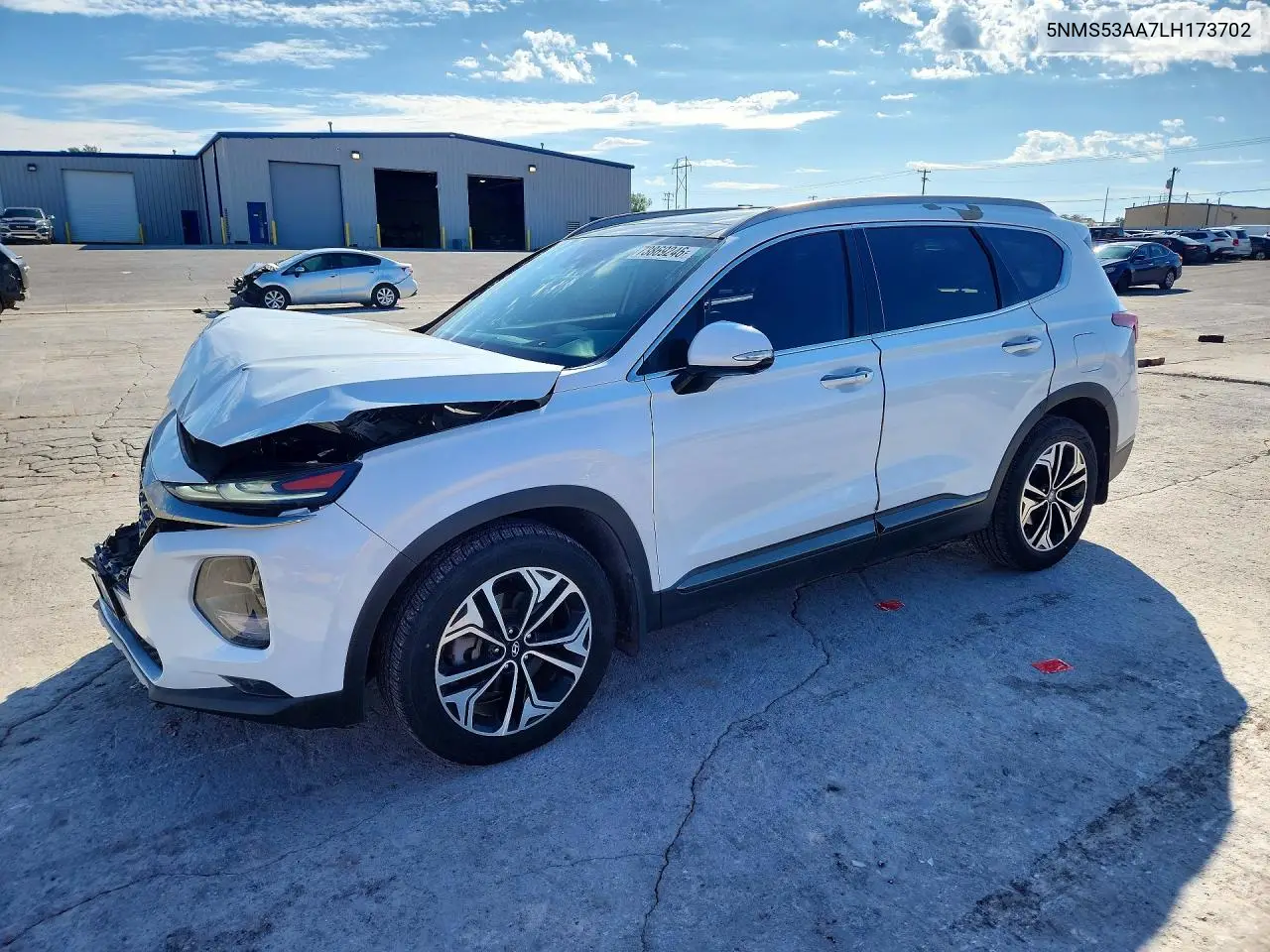 HYUNDAI SANTA FE 2020, VIN 5NMS53AA7LH173702