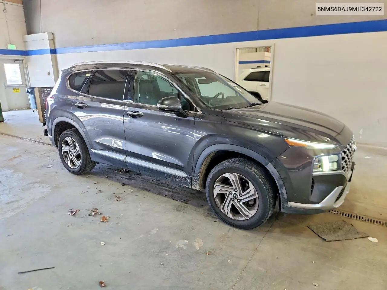 2021 HYUNDAI SANTA FE VIN 5NMS6DAJ9MH342722 — фото 4