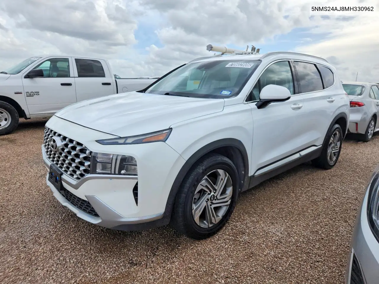 HYUNDAI SANTA FE 2021, VIN 5NMS24AJ8MH330962