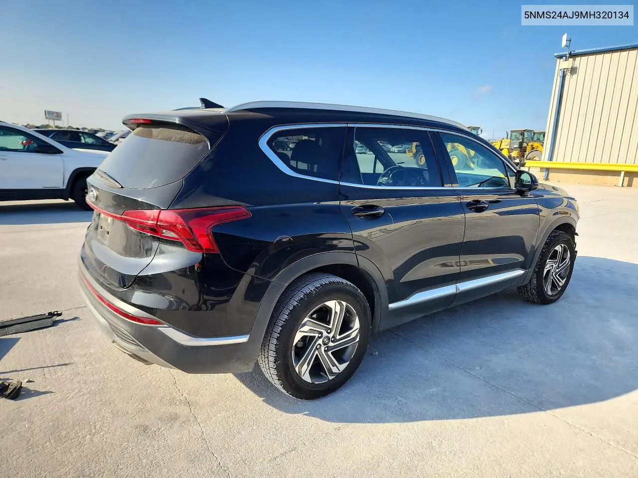 2021 HYUNDAI SANTA FE VIN 5NMS24AJ9MH320134 — фото 3