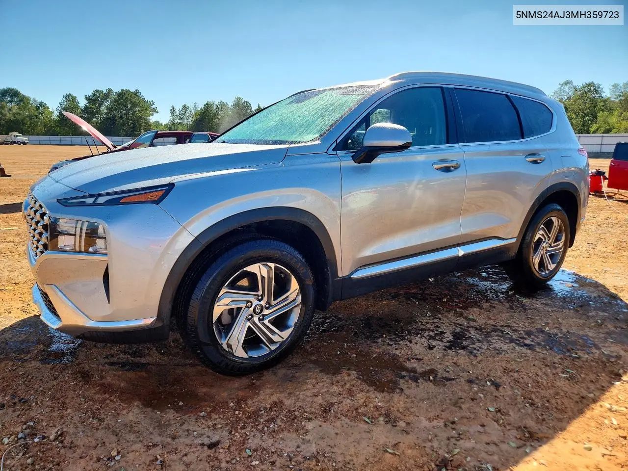 HYUNDAI SANTA FE 2021, VIN 5NMS24AJ3MH359723