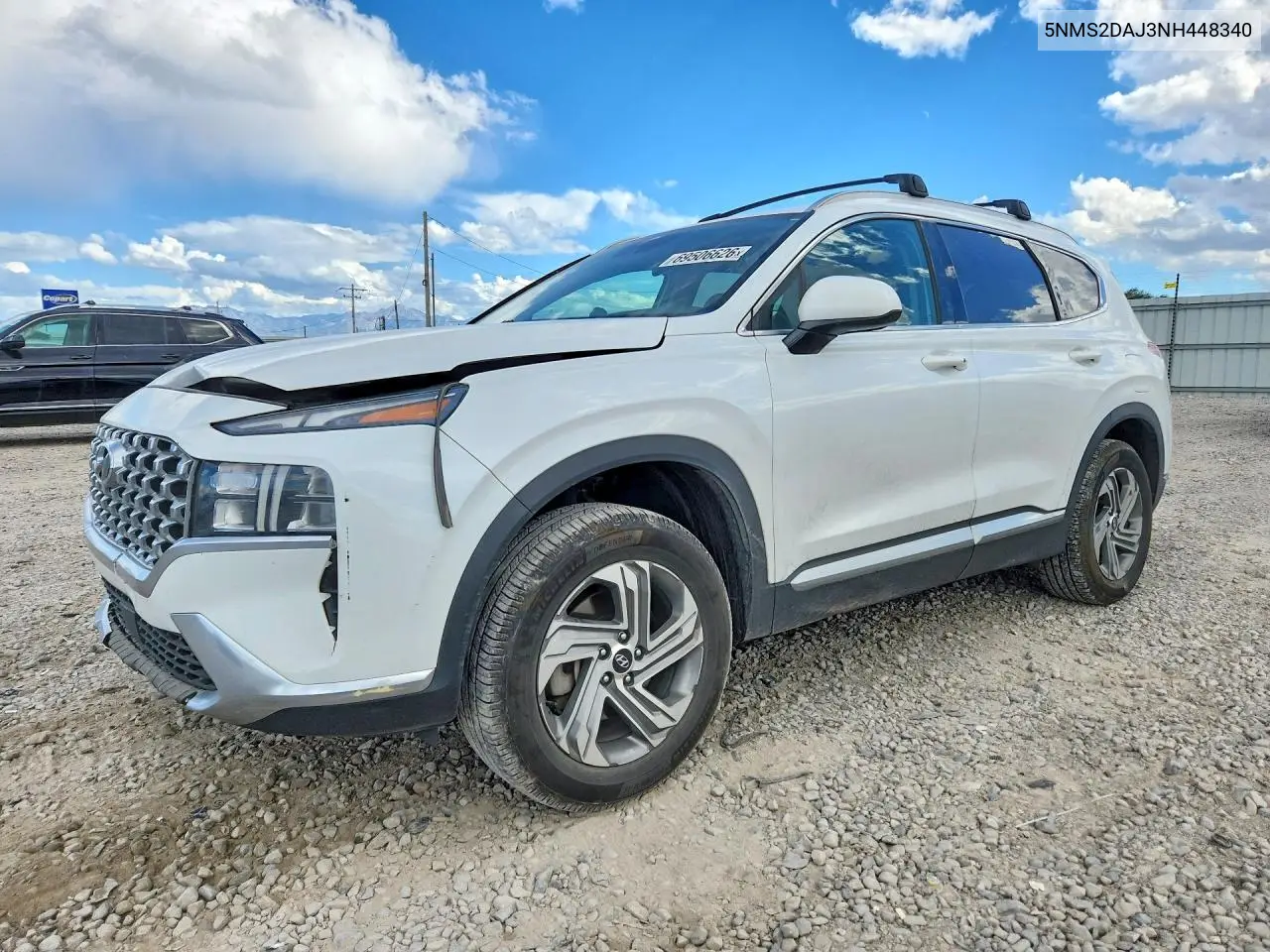 HYUNDAI SANTA FE 2022, VIN 5NMS2DAJ3NH448340